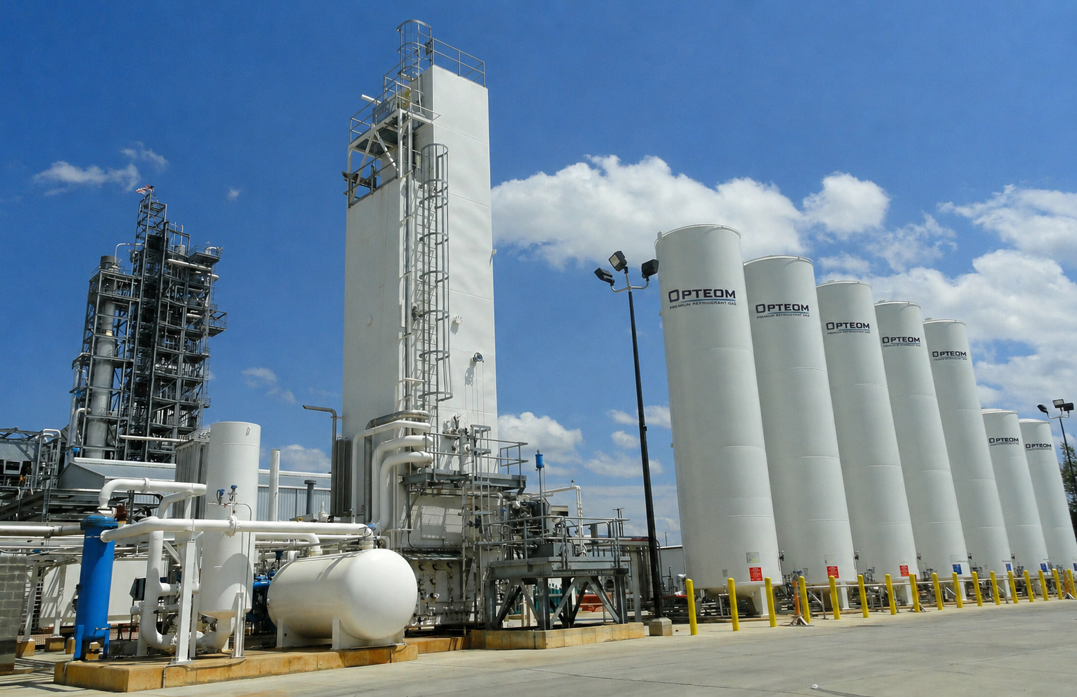 OPTEOM refrigerant production facility